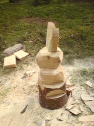 Die erste Figur - ein Hase